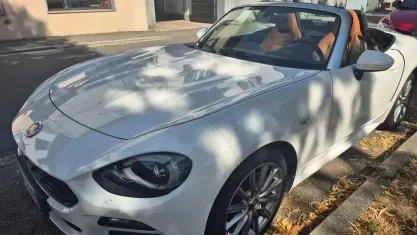 Usata Fiat 124 Spider Lusso 140 CV (102 kW) 2018 Bianco Cabrio