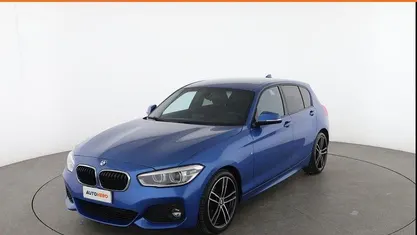 Usata BMW 118 M Sport 150 CV (110 kW) 2017 Blu Utilitaria
