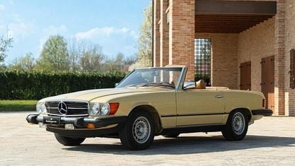Usata Mercedes SL450 179 CV (131 kW) 1970 Giallo Cabrio
