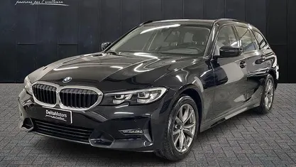 Usata BMW 318 Sport Line 150 CV (110 kW) 2021 Nero metallizzato Station wagon