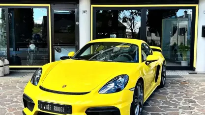 Usata Porsche Cayman GT4 420 CV (308 kW) 2020 Giallo Coupé