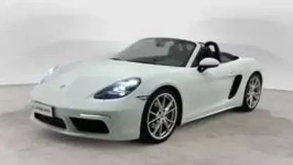 Usata Porsche 718 Boxster S 349 CV (256 kW) 2019 Bianco Cabrio