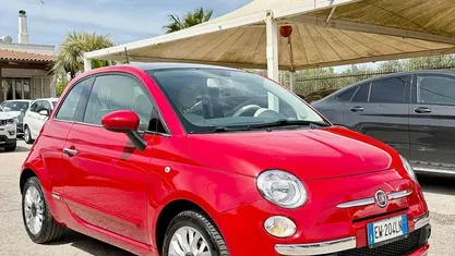 Usata Fiat 500 Lounge 69 CV (50 kW) 2014 Rosso Utilitaria