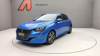Usata Peugeot 208 Allure 101 CV (74 kW) 2022 Blu Utilitaria
