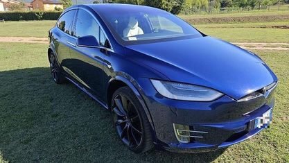 Occasion Tesla Model X Performance 580 kW (789 PK) 2019 Blauw SUV