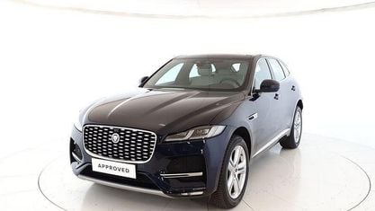 Begagnad Jaguar F-Pace S 404 HK (297 kW) 2021 Blå SUV