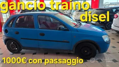 Usata Opel Corsa Comfort 65 CV (47 kW) 2001 Bluazzurro Utilitaria