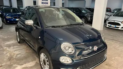 Blu Usata 2017 Fiat 500 Lounge Tre volumi | 9700 € (Buon prezzo)