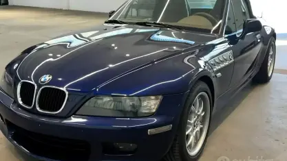Usata BMW Z3 Sport Line 193 CV (141 kW) 1998 Blu Cabrio