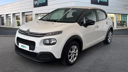 Usata Citroën C3 Feel 83 CV (61 kW) 2019 Bianco Utilitaria
