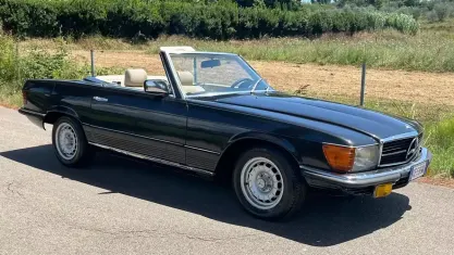 Usata Mercedes SL280 1984 Nero Cabrio
