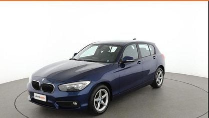 Usata BMW 116 Advantage 116 CV (85 kW) 2015 Blu Utilitaria
