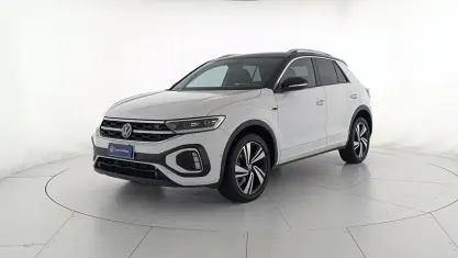Usata VW T-Roc R-line 150 CV (110 kW) 2023 Bianco SUV