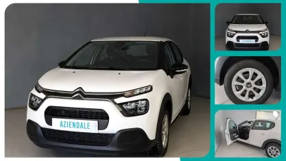 Usata Citroën C3 Feel 83 CV (61 kW) 2021 Bianco Utilitaria
