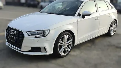 Usata Audi A3 Sport 150 CV (110 kW) 2019 Bianco Berlina
