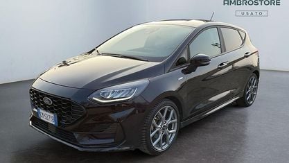 Usado Ford Fiesta ST-Line 125 HP (91 kW) 2023 Preto Sedan