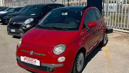 Usata Fiat 500 Lounge 69 CV (50 kW) 2008 Rosso Berlina