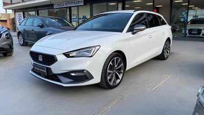Usata Seat Leon FR 150 CV (110 kW) 2023 Bianco Station wagon