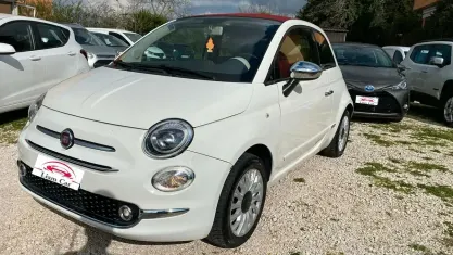 Usata Fiat 500 Lounge 69 CV (50 kW) 2017 Bianco Cabrio