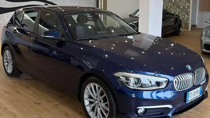 Blu/azzurro Usata 2016 BMW 116 Sport Line Due volumi | 12.900 € (Buon prezzo)