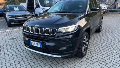 Usata Jeep Compass Limited 150 CV (110 kW) 2021 Nero SUV