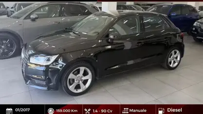 Usata Audi A1 Sport 90 CV (66 kW) 2017 Nero Utilitaria