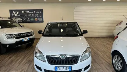 Usata Skoda Fabia Active 60 CV (44 kW) 2012 Bianco Berlina