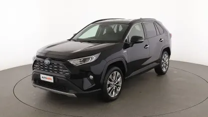 Usata Toyota RAV4 Hybrid Lounge 218 CV (160 kW) 2021 Nero SUV