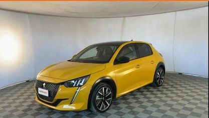 Usata Peugeot 208 GT 102 CV (75 kW) 2020 Giallo Utilitaria