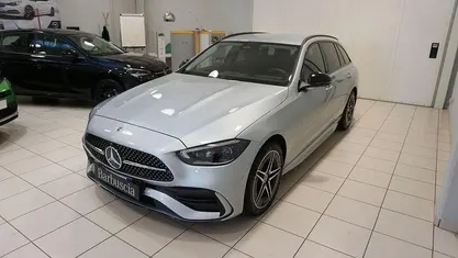 Usata Mercedes C300 Premium Plus 313 CV (230 kW) 2022 Argento Station wagon