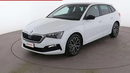 Usata Skoda Scala Sport 150 CV (110 kW) 2019 Bianco Utilitaria
