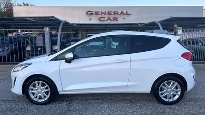 Usata Ford Fiesta Business Edition 86 CV (63 kW) 2019 Bianco Furgone