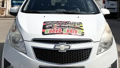 Usata Chevrolet Spark 68 CV (50 kW) 2010 Bianco Utilitaria