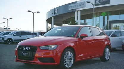 Rosso Usata 2014 Audi A3 Ambition Tre volumi | 13.500 € (Buon prezzo)