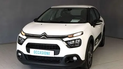Usata Citroën C3 Feel 100 CV (73 kW) 2021 Bianco Utilitaria