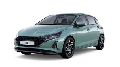Uusi Hyundai i20 84 HP (61 kW) 2025 Vihreä Tila-auto