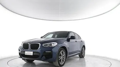 Usata BMW X4 M Sport 184 CV (135 kW) 2021 Blu SUV