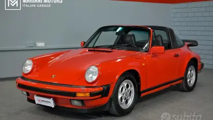 Usata Porsche 911 Carrera Cabriolet 231 CV (169 kW) 1985 Rosso Cabrio