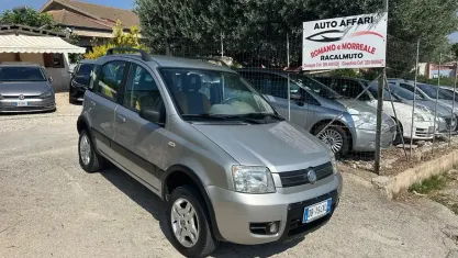 Usata Fiat Panda 4x4 Climbing 69 CV (50 kW) 2006 Grigio Utilitaria