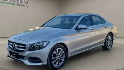 Usata Mercedes C220 170 CV (125 kW) 2014 Grigio Berlina