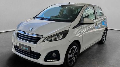 Gebraucht Peugeot 108 Active 72 PS (52 kW) 2021 Weiß Kleinwagen