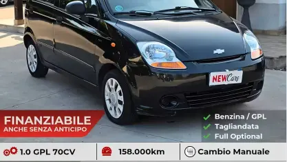 Usata Chevrolet Matiz SE 61 CV (44 kW) 2006 Nero Utilitaria