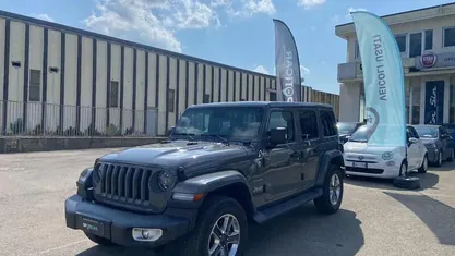 Usata Jeep Wrangler Sahara 272 CV (200 kW) 2021 Grigio SUV