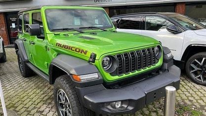Nowe Jeep Wrangler Unlimited Rubicon 272 KM (200 kW) 2026 Zielony SUV