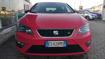 Usata Seat Leon FR 150 CV (110 kW) 2013 Rosso Berlina