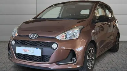 Usata Hyundai i10 Comfort 67 CV (49 kW) 2019 Marrone Utilitaria
