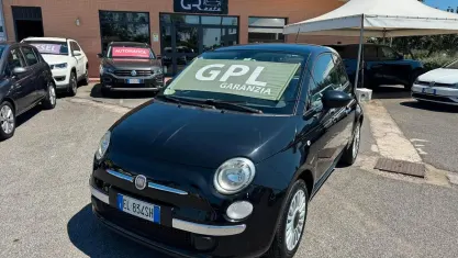 Usata Fiat 500 Lounge 69 CV (50 kW) 2011 Nero Utilitaria