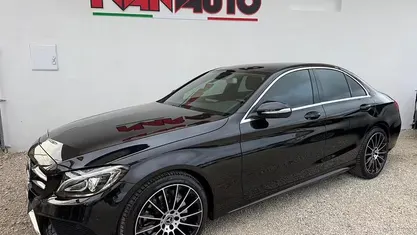 Usata Mercedes C220 Premium 170 CV (125 kW) 2014 Nero Berlina