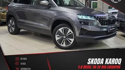 Usata Skoda Karoq 115 CV (84 kW) 2024 Grigio SUV