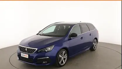 Usata Peugeot 308 GT-line 131 CV (96 kW) 2020 Blu Station wagon